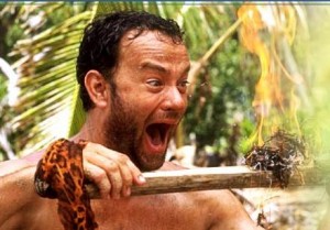 Tom Hanks in Castaway Tom Hanks in Castaway 300x209 Tom Hanks Joins Facebook