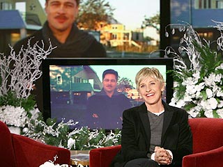 Brad Pitts Gives Adivice to Ellen