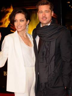 9 0 brad pitt parties with ange h113017 l Brad Pitt parties with Angelina